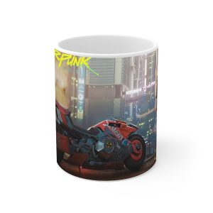ماگ نورو استور طرح بازی سایبرپانک Cyberpunk 2077 Game کد NM6557