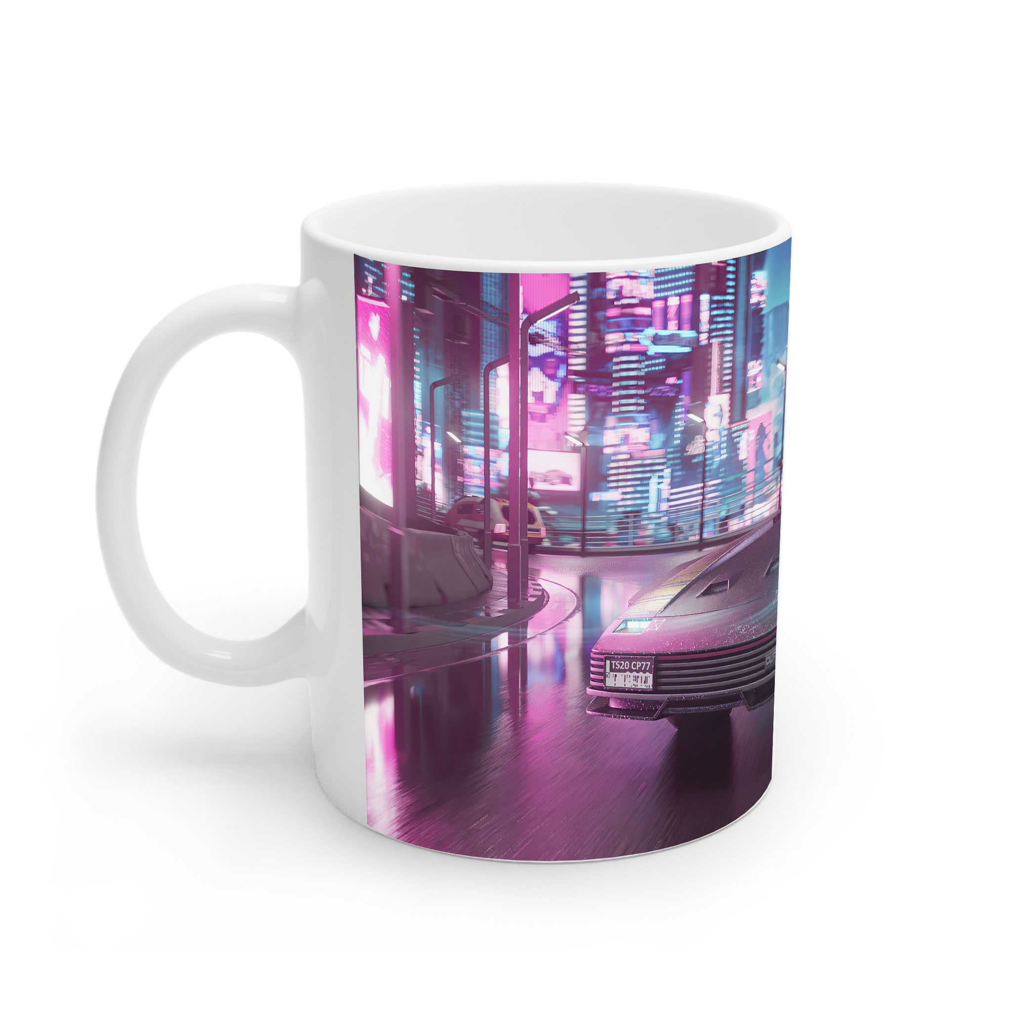 ماگ نورو استور طرح بازی سایبرپانک Cyberpunk 2077 Game کد NM6764