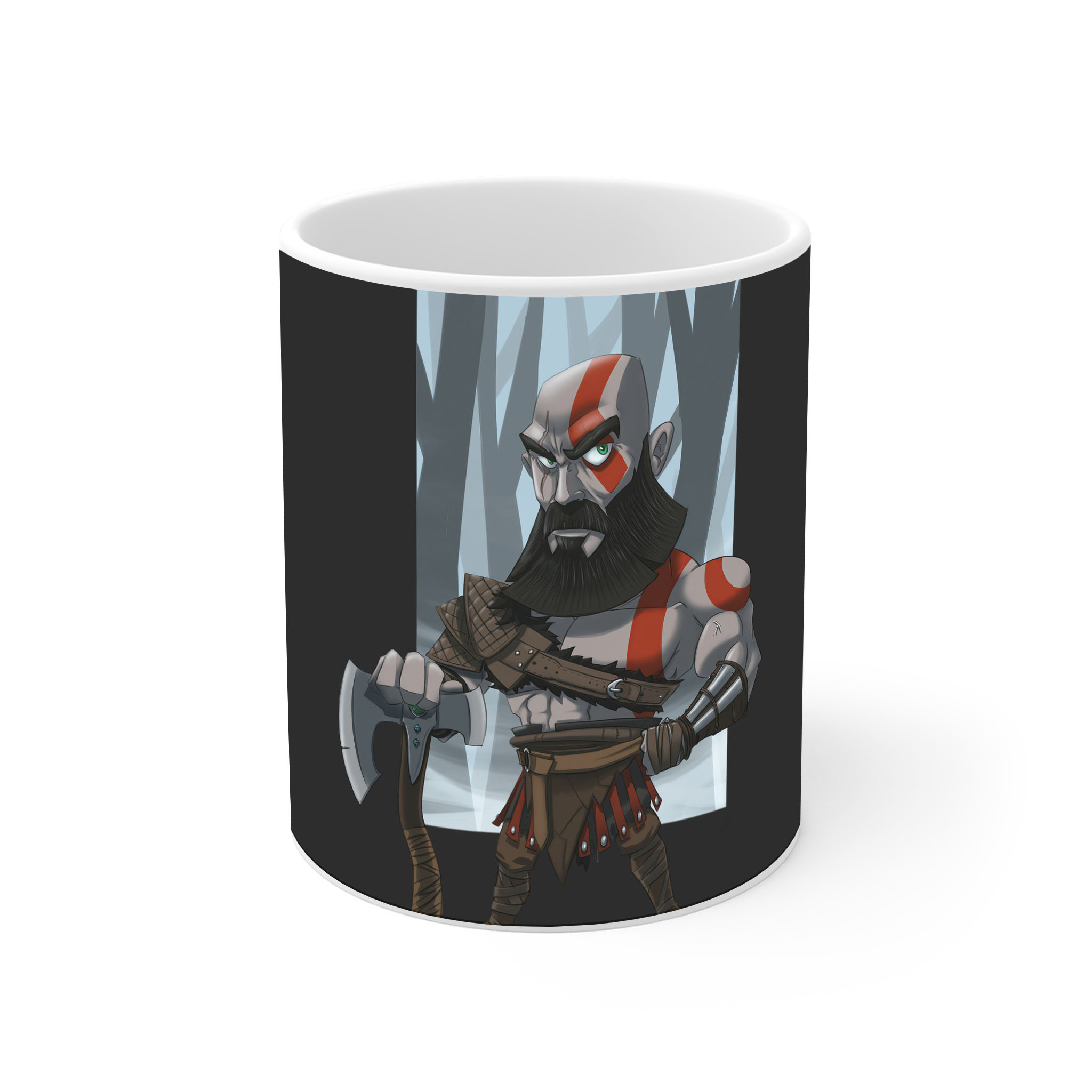 ماگ نورو استور طرح بازی خدای جنگ گاد آف وار God of War Kratos Game کد NM7788